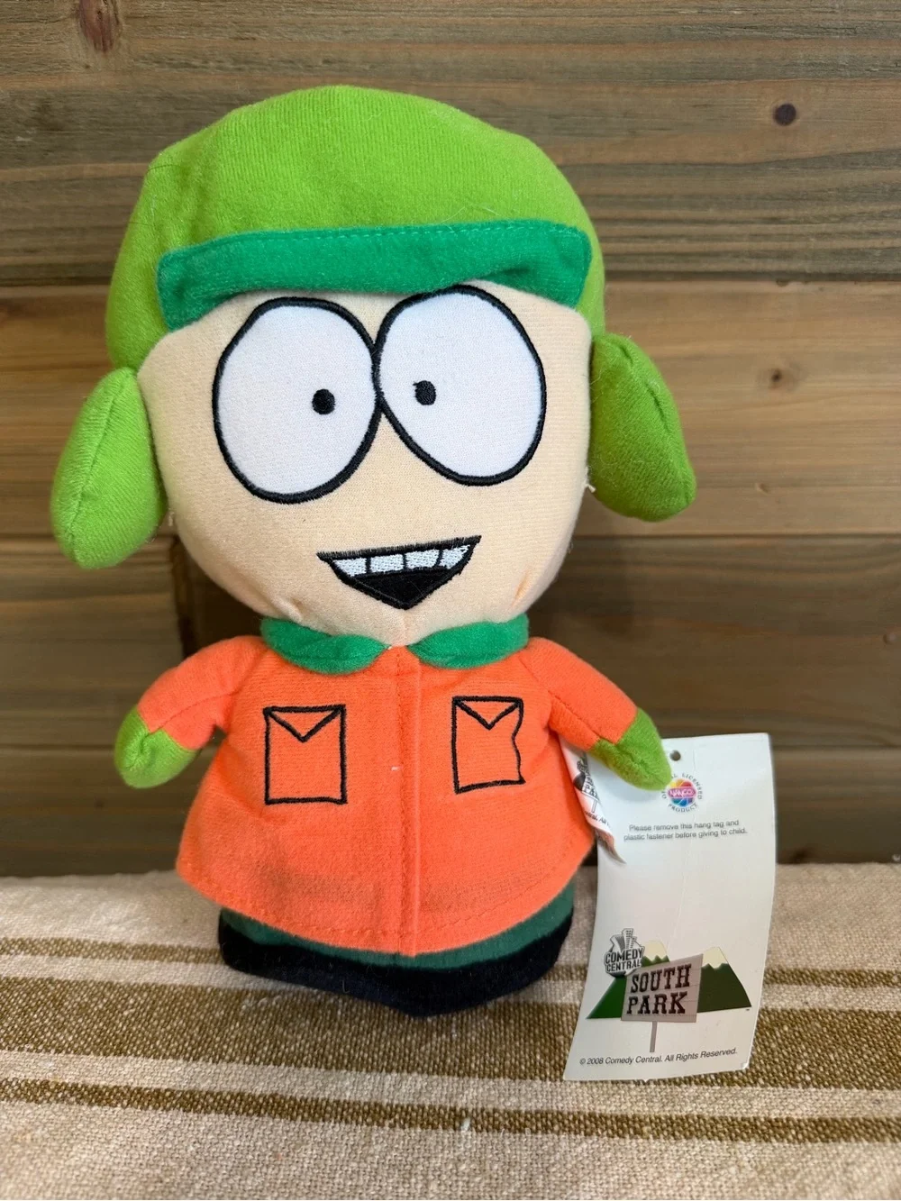 South Park Kyle Plush — Green Hat & Orange Jacket
